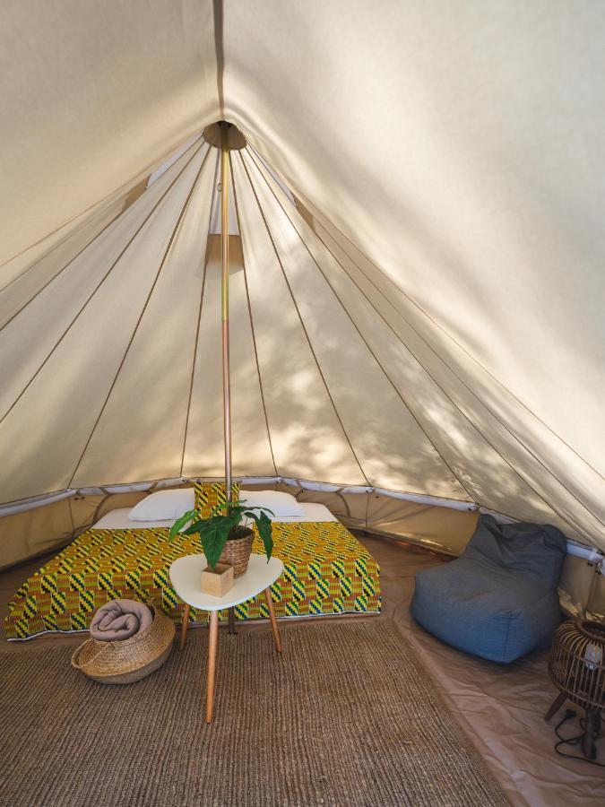 Hotel Nisi Glamping Paralía Rachon Esterno foto