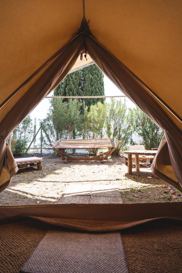Hotel Nisi Glamping Paralía Rachon Esterno foto