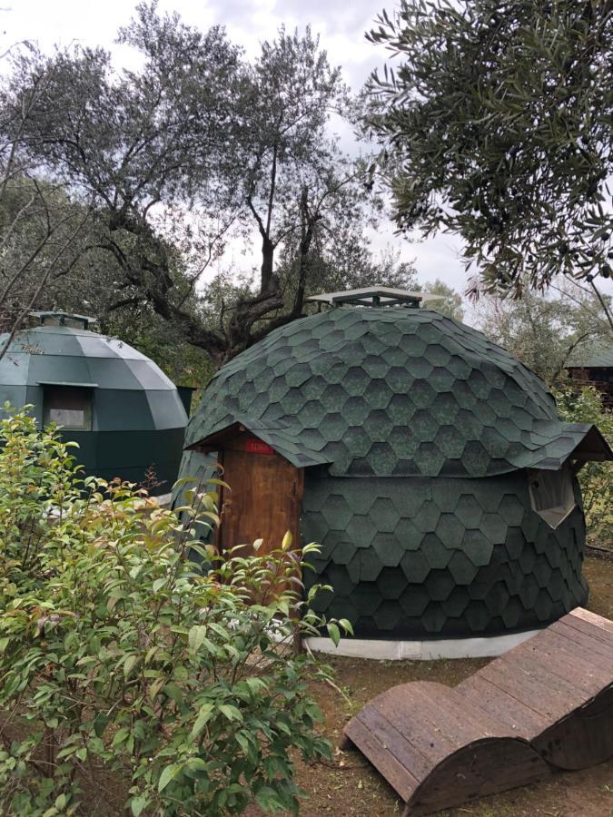 Hotel Nisi Glamping Paralía Rachon Esterno foto