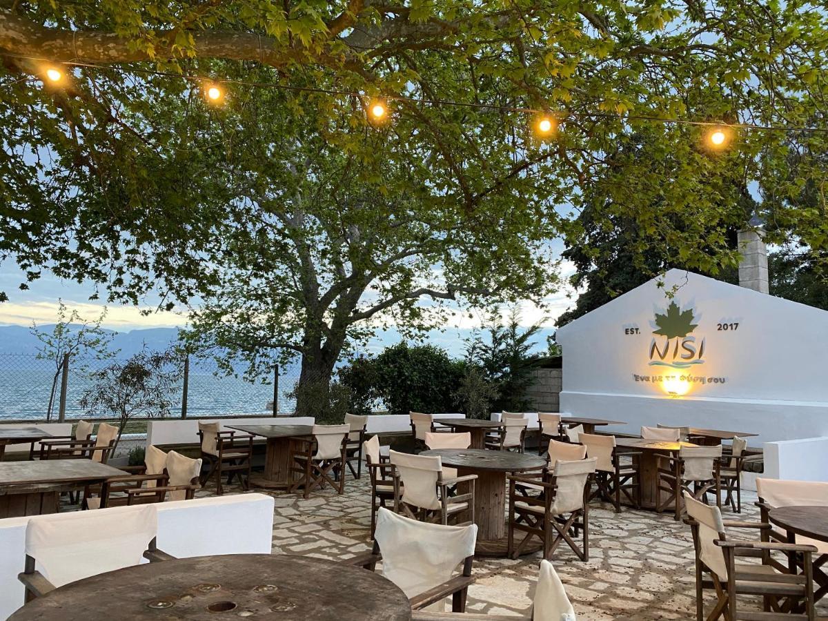 Hotel Nisi Glamping Paralía Rachon Esterno foto