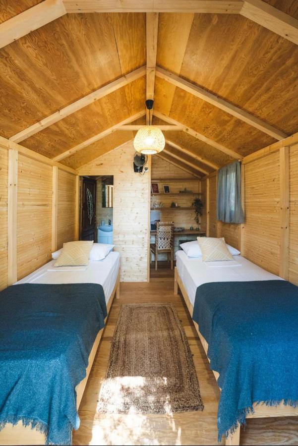Hotel Nisi Glamping Paralía Rachon Esterno foto