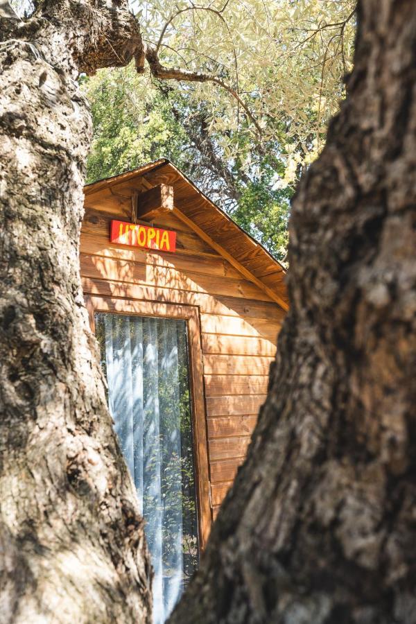 Hotel Nisi Glamping Paralía Rachon Esterno foto
