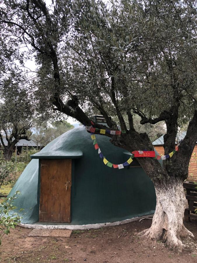 Hotel Nisi Glamping Paralía Rachon Esterno foto
