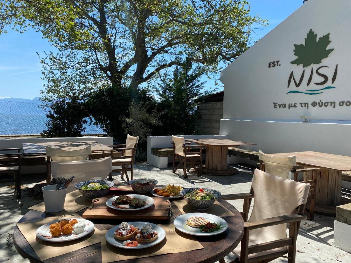 Hotel Nisi Glamping Paralía Rachon Esterno foto