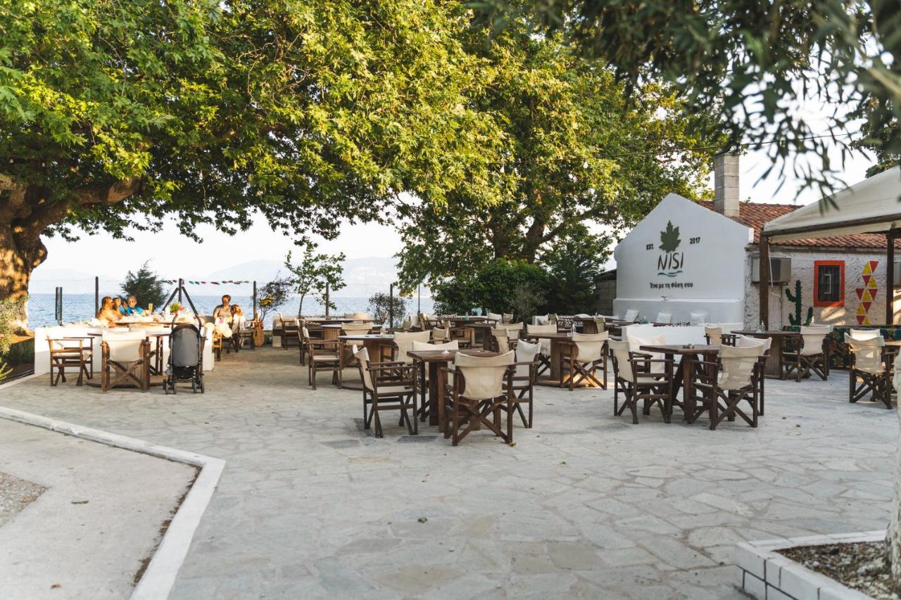 Hotel Nisi Glamping Paralía Rachon Esterno foto